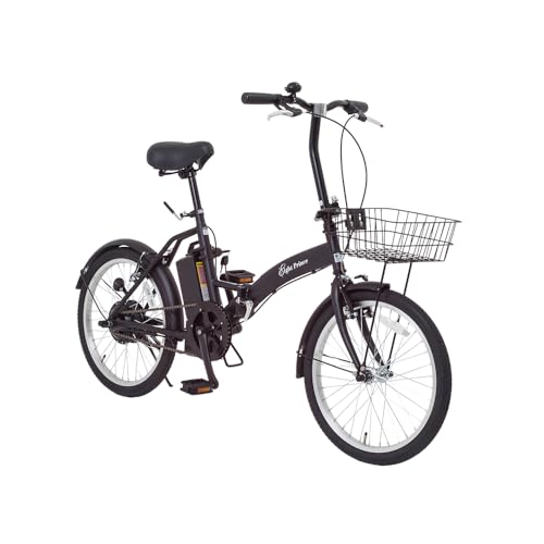 Life Assist(ライフアシスト) 電動アシスト自転車 20インチ 30km走行可能 リチウムイオンバッテリー 5.8Ah リアモーター 後輪駆動 トリプルセンサー 型式認定 公道走行可能 簡易組立必要品 BM-AIS20D (カーボンブラック)