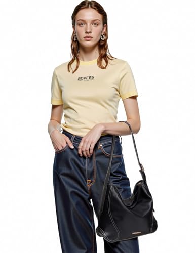 Hobo Bag for Women Shoulder Handbag Slouchy Purses2