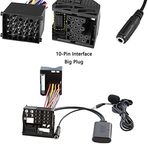 Adaptador Auxiliar de Audio Bluetooth con Micrófono para BMW miniatura 7