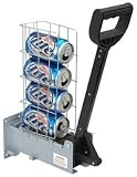 Pittsburgh Multi-Load 6 Aluminum Can Crusher Heavy Duty by HFT, Silver