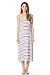 Bearsland Women's Long Style Nursing Breastfeeding Dress Pink Size M