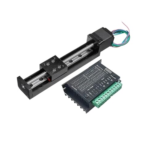 Juego de accionamiento lineal de 300 mm con husillo tipo T y motor Nema11 integrado 7