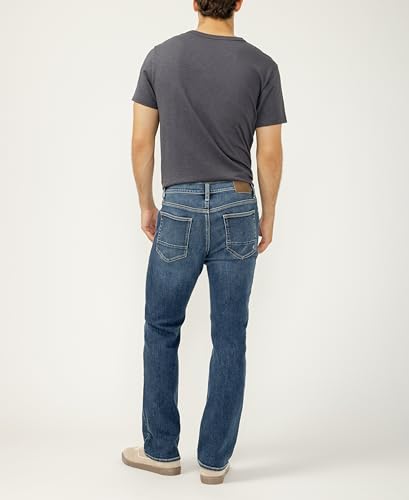 Image of Silver Jeans Co. Mens Jace Slim Fit Bootcut Jeans