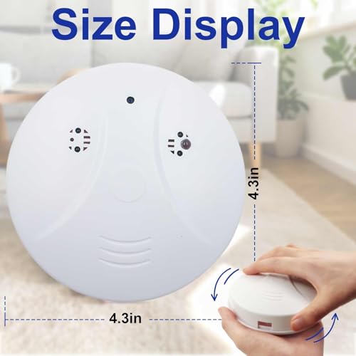 Tauboly Smoke Detector Camera 1080P HD, WiFi Hidden Camera with APP Control, Indoor Security Cam with Motion Detection & Night Vision, Surveillance Cam for Home by Tauboly - Image 7