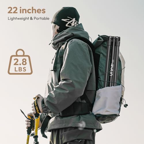 Image of ULANZI T270 Light Stand - 8.8FT /270cm Adjustable Photography Light Stand Tripod, Aluminum Portable Studio Lighting Stand for Softbox, LED Video Light, Reflector, Strobe, Photo Video Photography