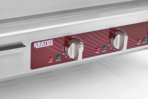 Kratos 29M-007 30 Inch Commercial Electric Countertop Griddle thumb #5