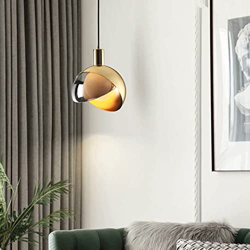 Lámpara de araña dorada ajustable para iluminar con elegancia tu comedor o isla de cocina 4