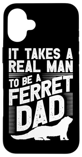 Ferret Dad Apparel - �t�F���b�g���D�ƃf�U�C�� �X�}�z�P�[�X iPhone 16 Plus �p