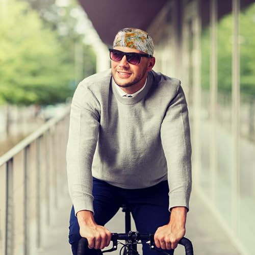 Image of DOCILA 3 Pcs Skull Caps for Men Fashion Sweat Wicking Helmet Liner /Hard Hat Beanie Breathable Motorcycle Cycling Sports Cap