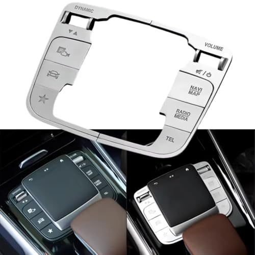 Stickers boutons console Mercedes W247 GLB anti usure - 3