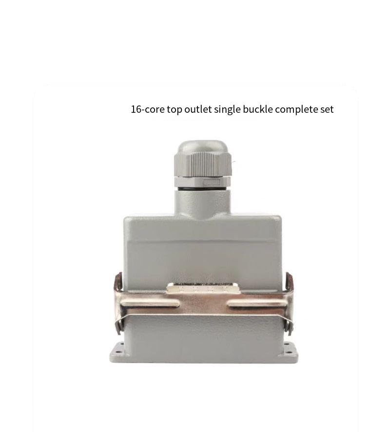 Conector de aviación HDC-HA-016-1 16 pines impermeable miniatura 2