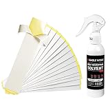 EAGLE WORK Golf Regriping Kits with 15 Scrim-Backed Tapes, 5oz Solvent
