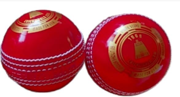SNICK RED Synthetic Soft PVC Indoor Cricket Balls -Box of 6