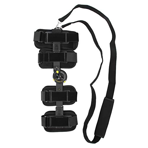 Hinged Knee Brace, Adjustable Brace Recovery Knee Stabilization, Leg Stabilizer Recovery Immobilization After Surgery, Universal Knee Brace Support, Knee Immobilizer For Women And Men (Left Foot) #TOP25