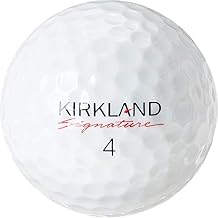 LostGolfBalls Kirkland Signature Golf Balls، Near Mint، AAAA Quality، 50 Pack، White