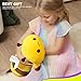 Onsoyours Original Cute Bee Plushies, Soft Stuffed Animal Honey Bee Plush Toy Pillow Small Gifts for Kids (Yellow, 9