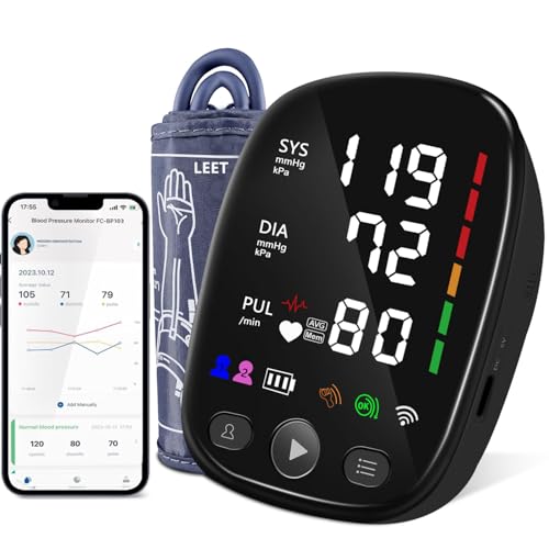 Automatic Arm Blood Pressure Monitor for Home Use - with