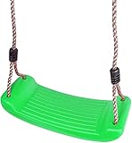 Schaukelsitz/Schaukelbrett aus witterungsbeständigem Kunststoff, Farbe: apfelgrün