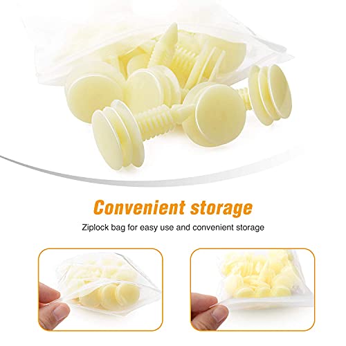 Gooacc 25 Front Door Trim Panel Retainers Clips Replaces For Gm 10153057 Chevy Buick Gmc Jimmy Pontiac Grand Prix 8Mm Hole - 25Pcs #TOP3