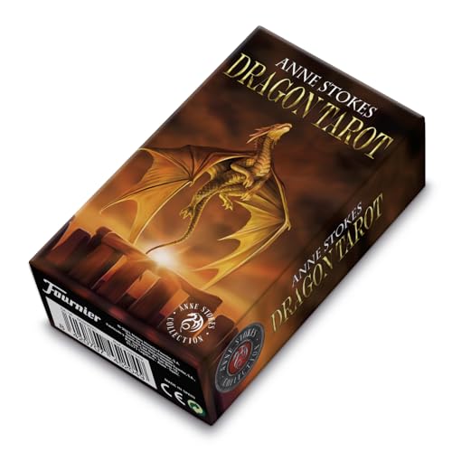 Dragones de Anne Stokes Baraja de Tarot Fantástico Descubre la Baraja de Tarot Fantástico "Dragones" de Anne Stokes. Esta baraja cuenta con impresionantes ilustraciones de dragones que combinan mitología y simbolismo del tarot, ofreciendo una experiencia única en lecturas. Ideal para amantes del arte y la magia, es perfecta para adentrarse en el mundo esotérico.