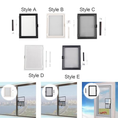 Image of Bnf Window Screen Mesh Home Office with Mount Hardware Tool Magnetic Flap System Style A | Other Window Accessories | Windows & Window Hardware | Building & Hardware | Home Improvement