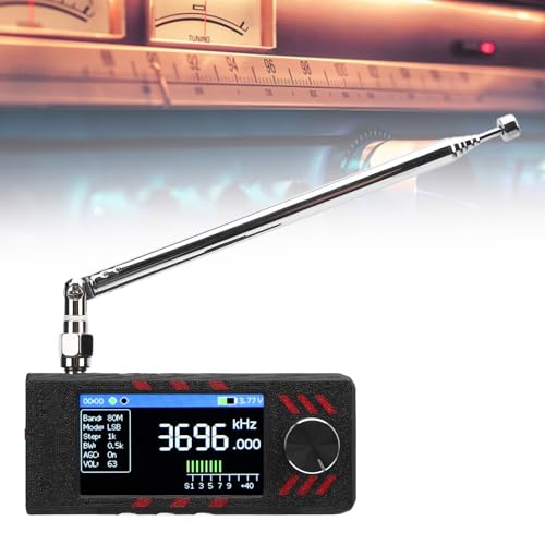 Receptor de radio portátil banapoy Full Band 1.9 pulg miniatura 6