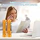 4 Pack NI-MH AAA Akku Wiederaufladbare Batterien 750mAh 1.2v HHR-70AAAB für Gigaset BT Panasonic Kabelloses Heimtelefon