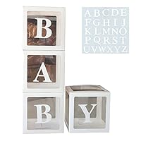 Amazon | バルーンボックス 26文字のA-Z パーティーの装飾、誕生日