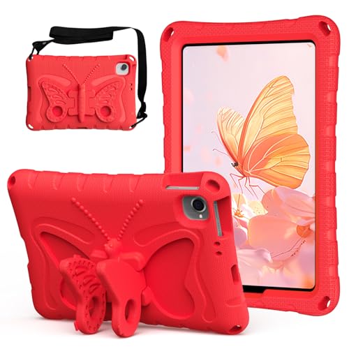 Coque Xiaomi Redmi K Pad 8.8 antichoc en mousse EVA rouge avec bandoulière pour enfant