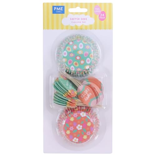 200 Caissettes Cupcakes Pâques Lapin Blanc Et Jaune - Papier Sulfurisé Anti-graisse - Pour Gâteaux, Muffins, Fêtes