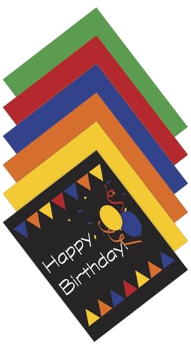Image of School Smart Railroad Poster Board Paper, 22 x 28 Inches, 4-Ply, Assorted Colors, Pack of 25