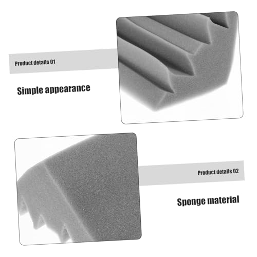 Paneles Acústicos Absorbentes de Sonido 3pcs para Bajo Frecuencia Aislamiento Acústico Ktv Estudio de Grabación y Salas de Cine en Casa Reducción de Ruido miniatura 5