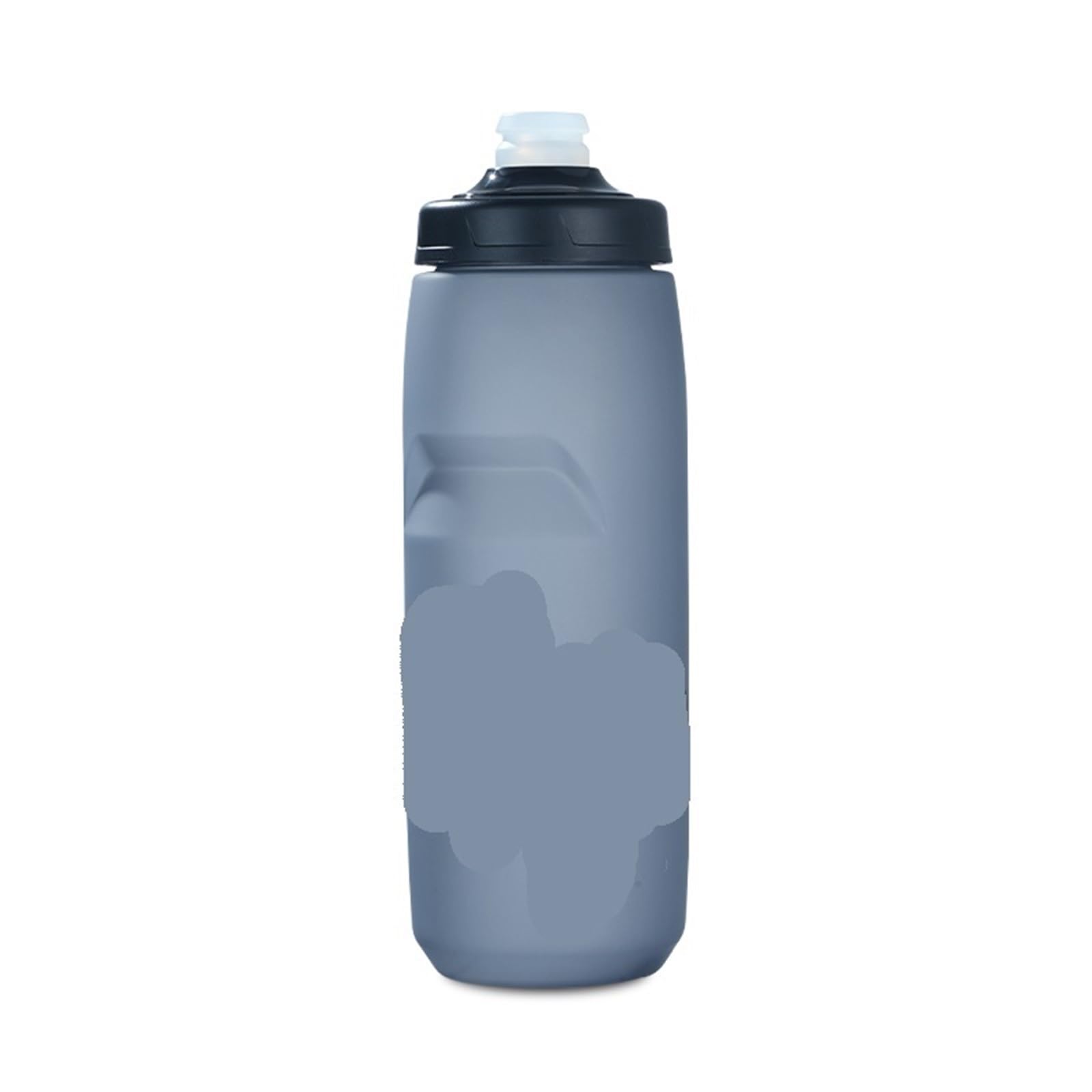 QuxetlRyz Sports Water Bottle Cycling Water Bottle Leak-proof Squeezable Taste-free BPA-free Plastic Camping Hiking Sports Bicycle Kettle(Grey 750ML)