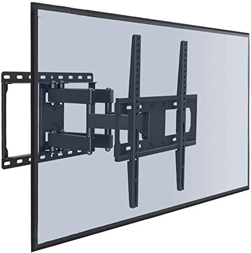 TV-Wandhalterung drehbar und neigbar für die meisten 32-60/42-70-Zoll-LED-, LCD-, OLED- und Plasma-Flachbildfernseher bis VESA 400x400 /