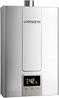 Aquecedor de Água a Gás LZ 2000 DE-I GN Digital 20 L/Min, INOX, LORENZETTI