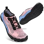ZHR Zapatillas Barefoot Escarpines Hombre Zapatos ...: [Transpirables y ligeros]: Los zapatos acuáticos ZHR tienen tejido flexible que se adapta a tu pie. Material transpirable que elimina el sudor rápido, ideal para playa, piscina o deportes acuáticos [Antideslizantes y resistentes]: Suela de goma con d...