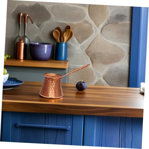 GALPADA 耐久性アルミ製レトロコーヒーポット 電気セラミックヒーター対応 多機能コーヒー容器 ホットドリンク兼用 短抽出用