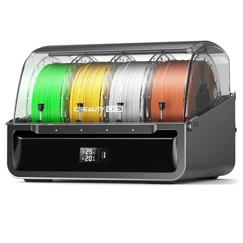 Creality CFS Multi Color 3D Printer Automatically Filament System Anti-Moisture Filament Storage Supports 4 Parallel Devices for 16 Color Printing Compatible with K2 Plus/Hi Series 3D Printer
