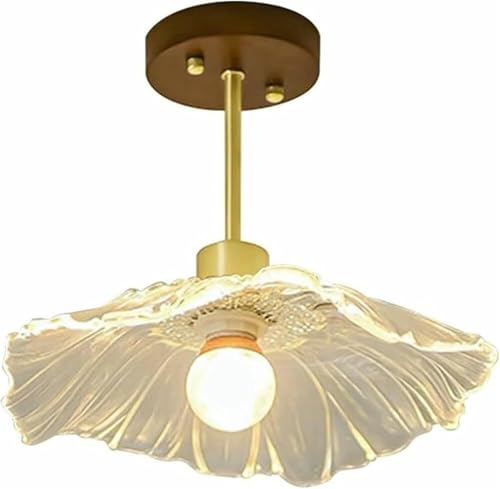 Plafonnier nordique moderne E27 lustre salon chambre couloir 28x22cm
