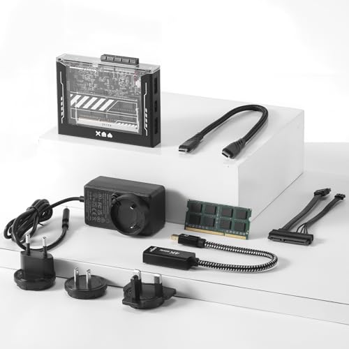 ZimaBlade X86 Einzelplatine-Server für Cybe Native, DeskBuild NAS-Kit 4-Core DIY NAS mit One-Click-Apps Hackbarer persönlicher mit PCIe x4, Gigabit Ethernet 4K Media Network Attached Storage