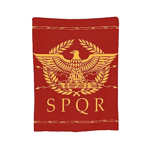 SPQR Roman Senate Roman Emblem Blanket Super Soft...