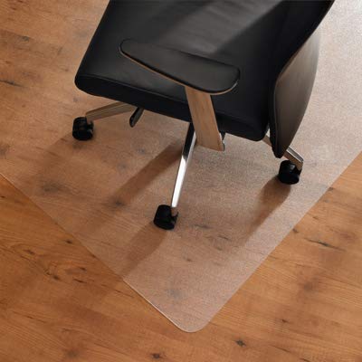 Cleartex Chair Mat For Hard Floors Polycarbonate Clear 30" X 48" #TOP3