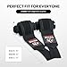 Prime Beast Elbow Wraps for Weightlifting, Powerlifting - 40” 45” 50” Compression Wraps & Sleeve Design for Bench Press and Fitness Training (1 Pair, Medium)