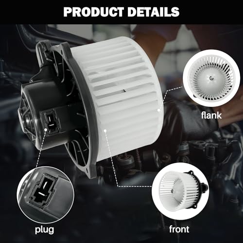 Image of Front 700133 AC Heater Blower Motor Fit for Hyundai Accent 2003-2011, Azera 2006-2011, Entourage 2009-2010, Sonata 2006-2010, Tucson 2006-2009, for Kia Optima 2008-2010, Magentis 2007-2010