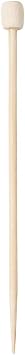 3.5 Inch Cocktail Picks, 100 Disposable Appetizer Skewers - Cylinder Top, Sturdy, Natural Bamboo Decorative Toothpicks, For Barbeques, Parties, Or Buffets