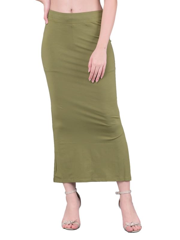 Image of Comfort Lady Women Cotton Blend Saree Shapewear /Saree Shapers Underskirt /Saree Petticoat
