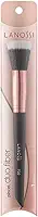 Lanossi - Pincel Duo Fiber, Cor Preta com Rosé Metalizado, Linha Rose Black