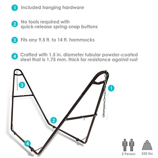 Sunnydaze 550Pound Capacity Universal MultiUse HeavyDuty Steel