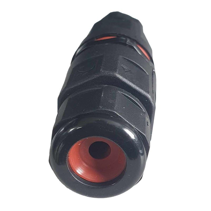 20 Verbindungsmuffe IP68, Form I 5P L1/L2/L3/N/PE, wasserdichte Anschlussdose, Schnellverbinder ohne Schrauben, von 0,5 bis 2,5 mm² bis 450 V 16 A