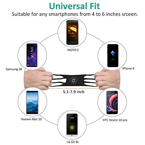 Suporte de celular para bicicleta, suporte estabilizador de silicone giratório de 360°, braçadeira u